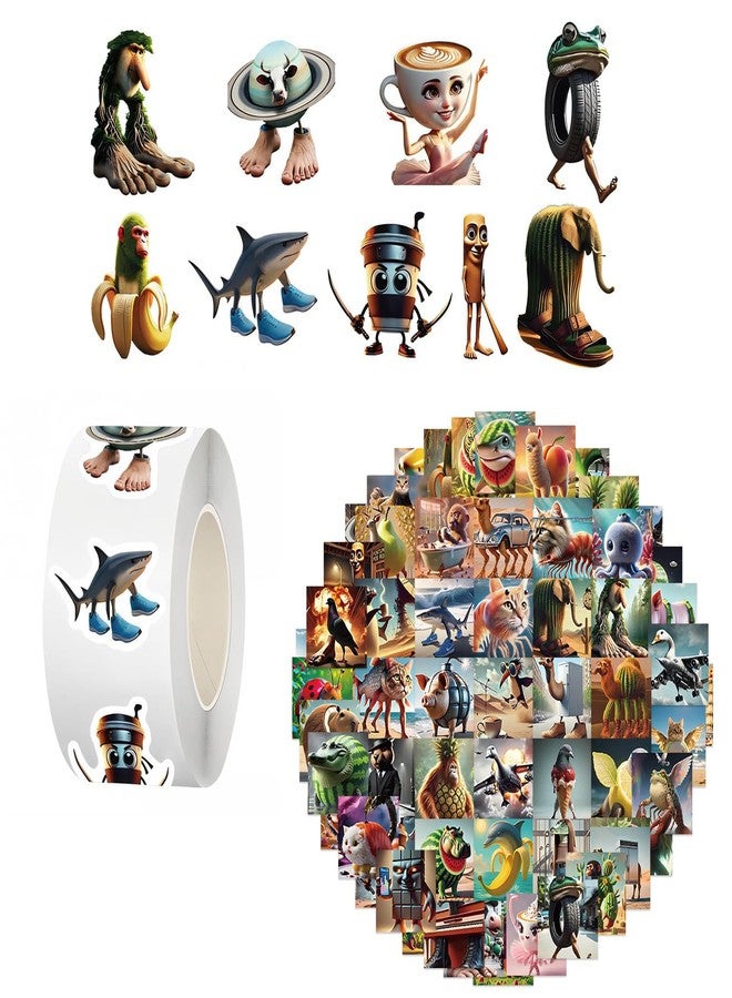 سكويشي ٥٦٢ قطعة من الملصقات اللطيفة، ملصقات إيطالية مرحة لأجهزة الكمبيوتر المحمولة، وزجاجات المياه، وألواح التزلج، ومعدات السفر، ومشاريع الأعمال اليدوية، ملصقات إبداعية للمراهقين والشباب - Image 1